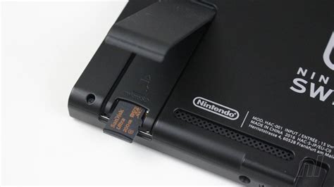 nintendo switch sd card support